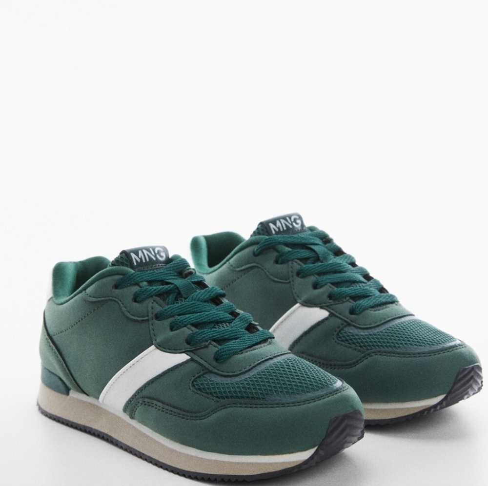 Mango lace-up snickers